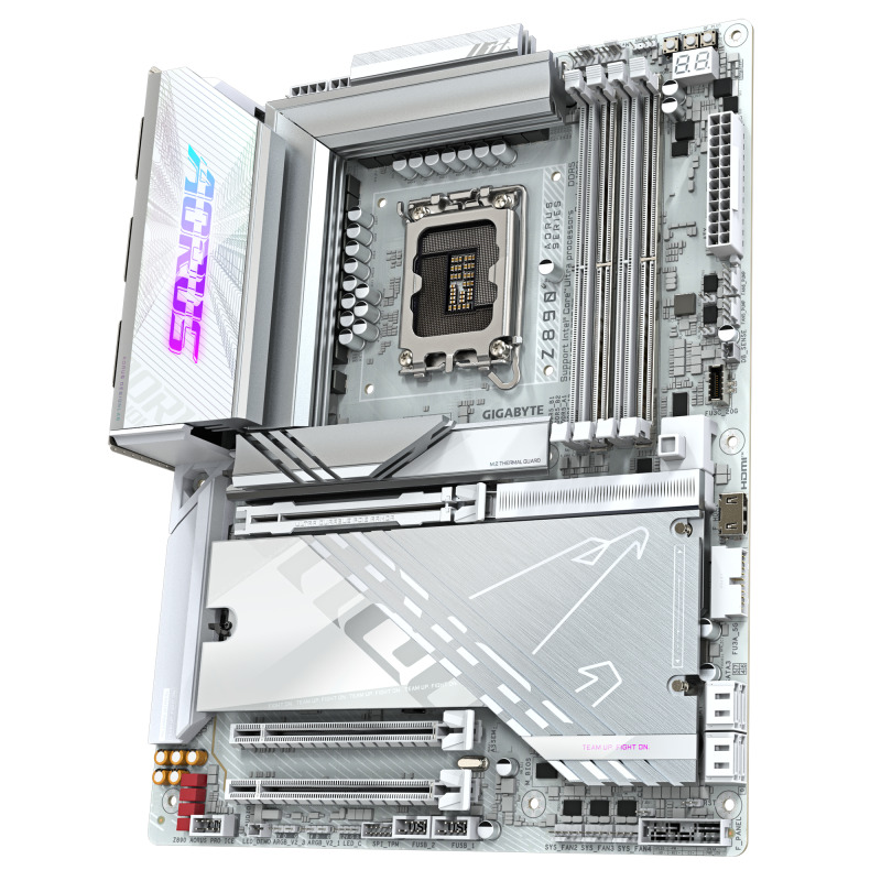 MOTHERBOARD GIGABYTE (Z890 AORUS PRO ICE) SOCKET 1851, 4*DDR5 9500MHZ, ATX, WIFI7/BT image 4